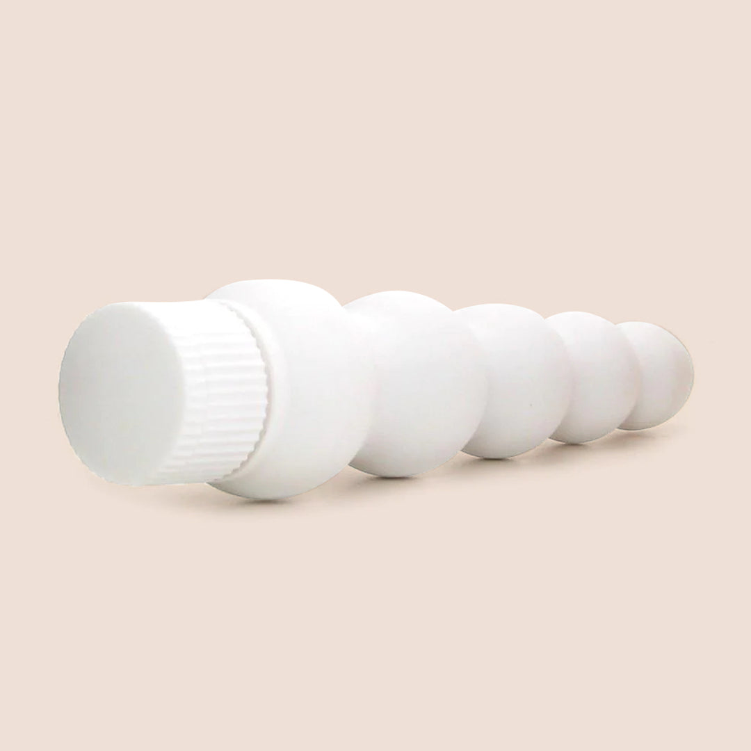 White Nights | 7" ribbed waterproof vibrator