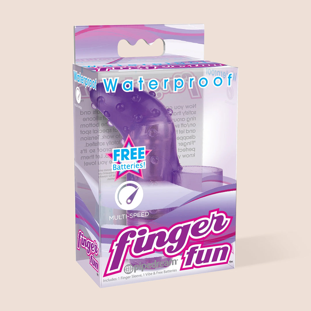 Waterproof Finger Fun | nubbed finger vibrator