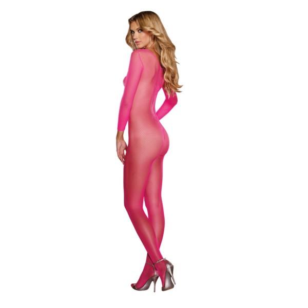 Body Stocking Neon Pink O/S Queen