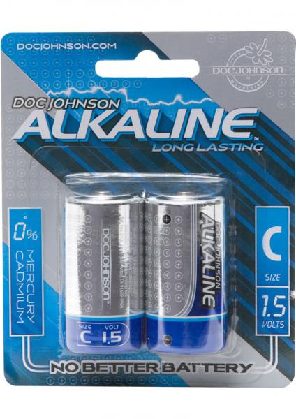 Doc Johnson Alkaline Batteries - 2 C