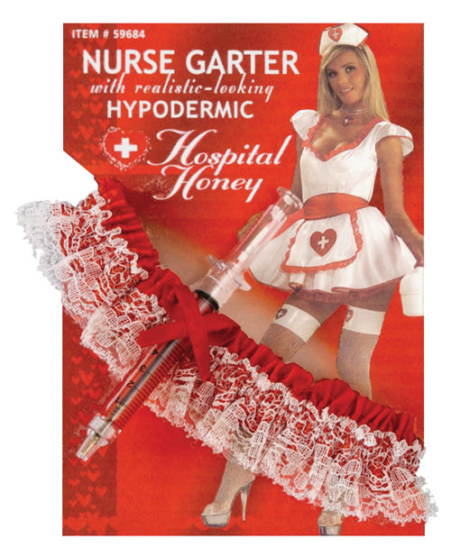 Hospital Honey Nurse Garter w/Hypodermic