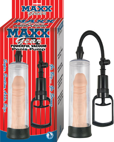 Maxx Gear Powerful Vacuum Penis Pump Clear - Increase Penis Size!