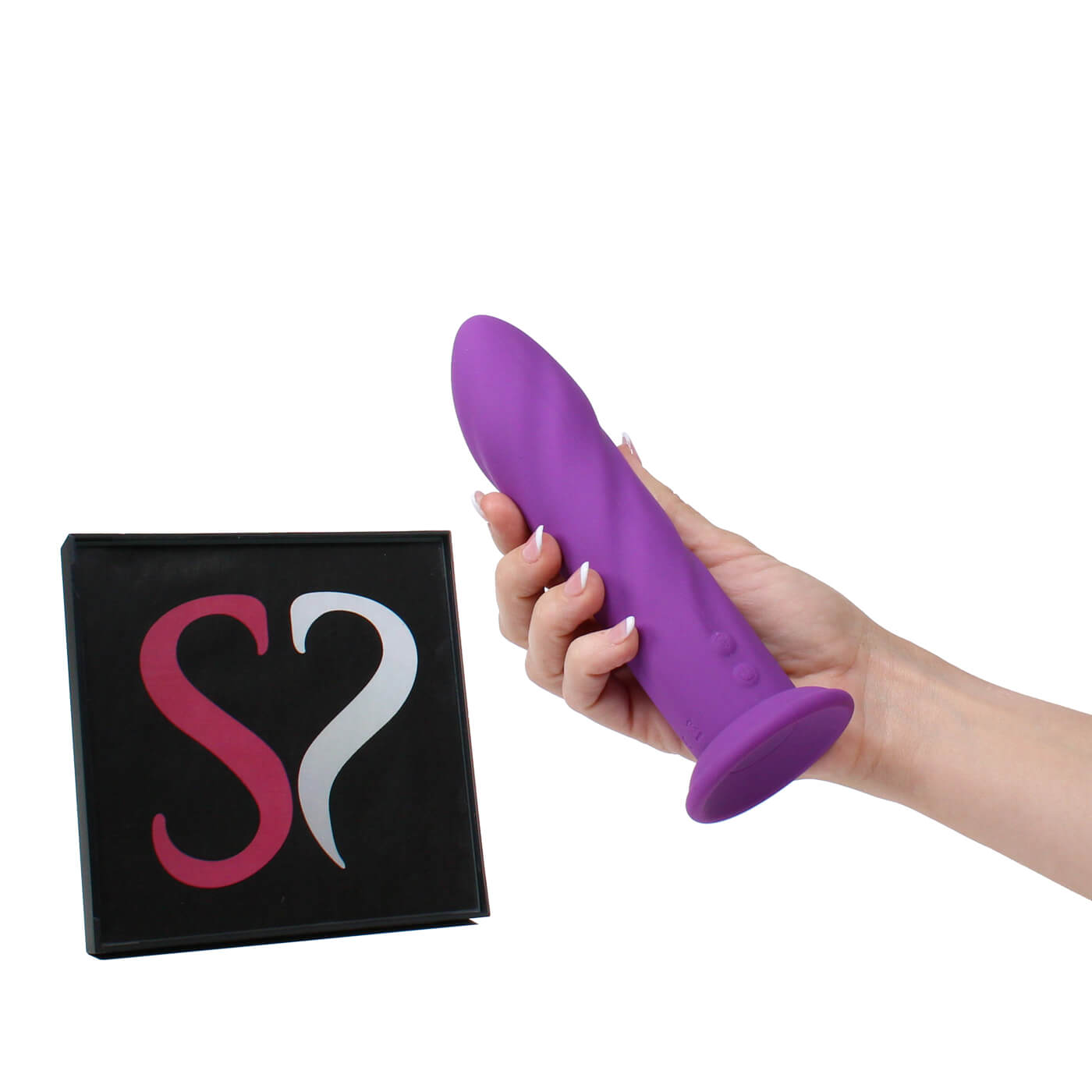 PLAY 10 Mode Powerful Rechargeable Rotating Waterproof G-Spot Dildo Vibrator