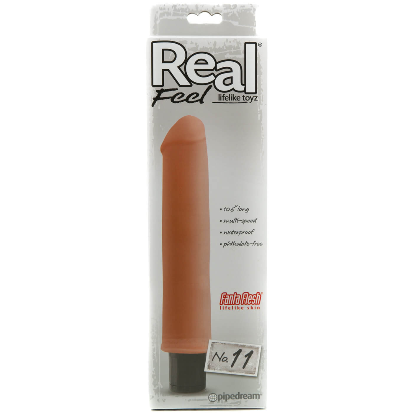 Real Feel No.11 Waterproof 11 Inch Realistic Dildo Vibrator