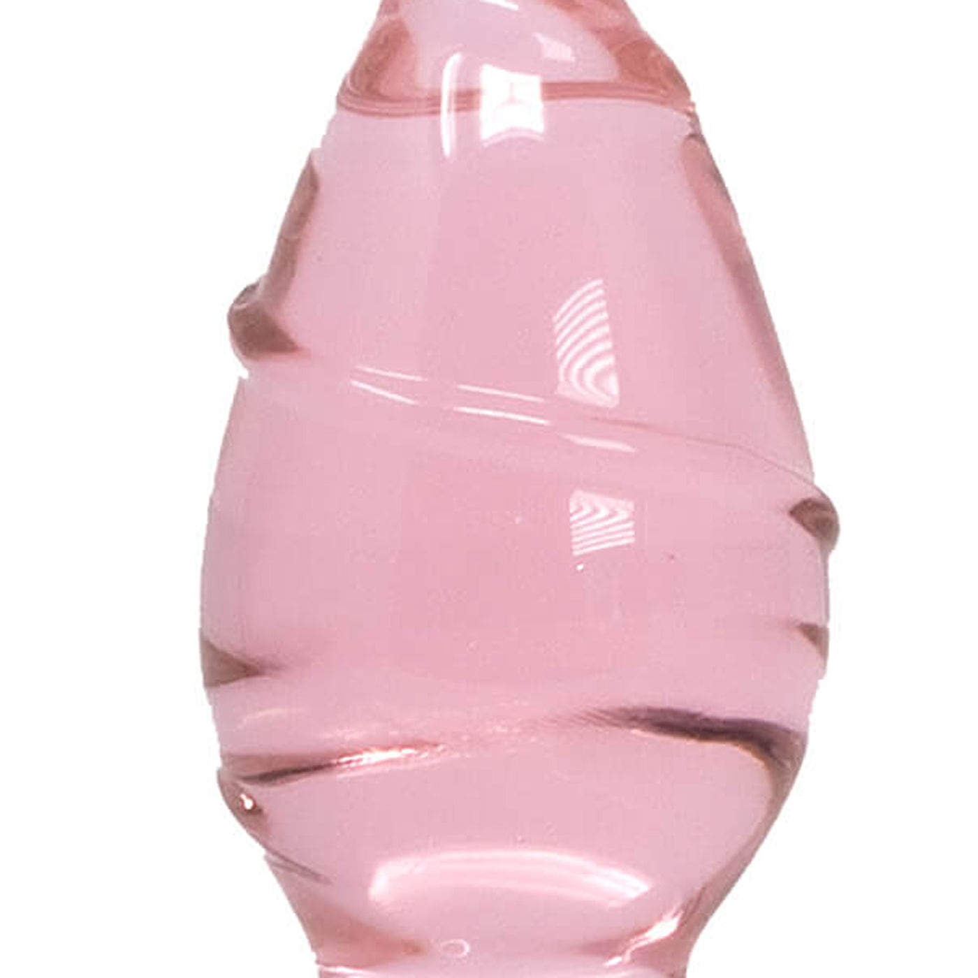 Icicles No. 27 Glass Pink Butt Plug