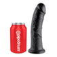 King Cock Ultra Realistic 8 Inch Black Dildo With Suction Cup
