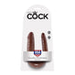 King Cock Ultra Realistic U-Shaped Small Double Trouble Dildo