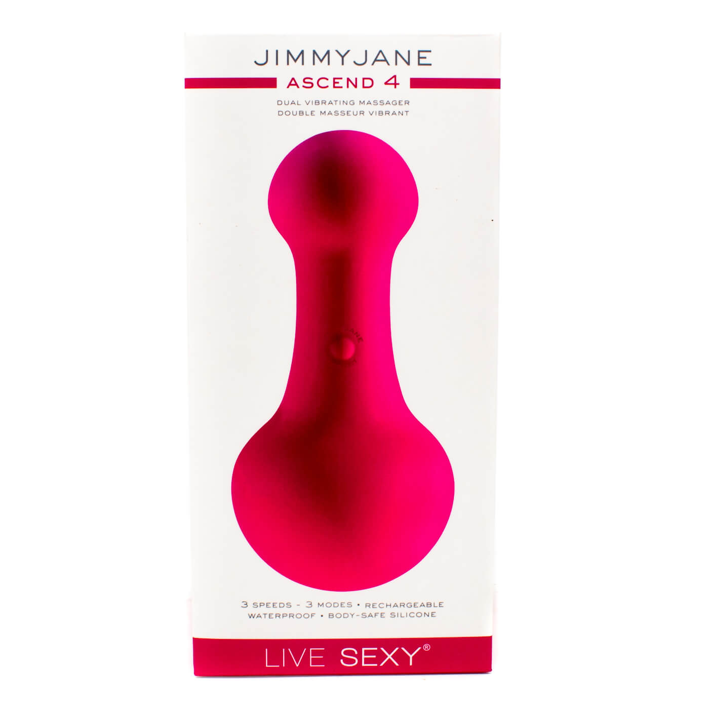 Jimmyjane Ascend 4 Multi-Function USB Rechargeable Vibrating Massager