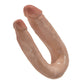 King Cock Ultra Realistic U-Shaped Small Double Trouble Dildo