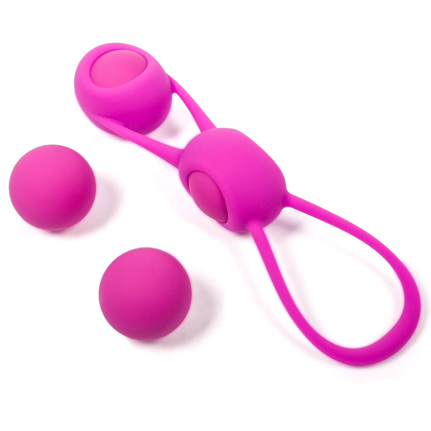 Kegel Training Kit With 4 Weighted Balls & Premium Silicone Pouch