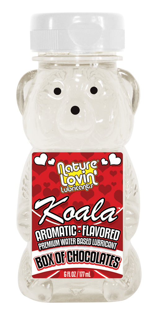 Koala Flavored Lube 6oz/177mL in Box of Chocolates