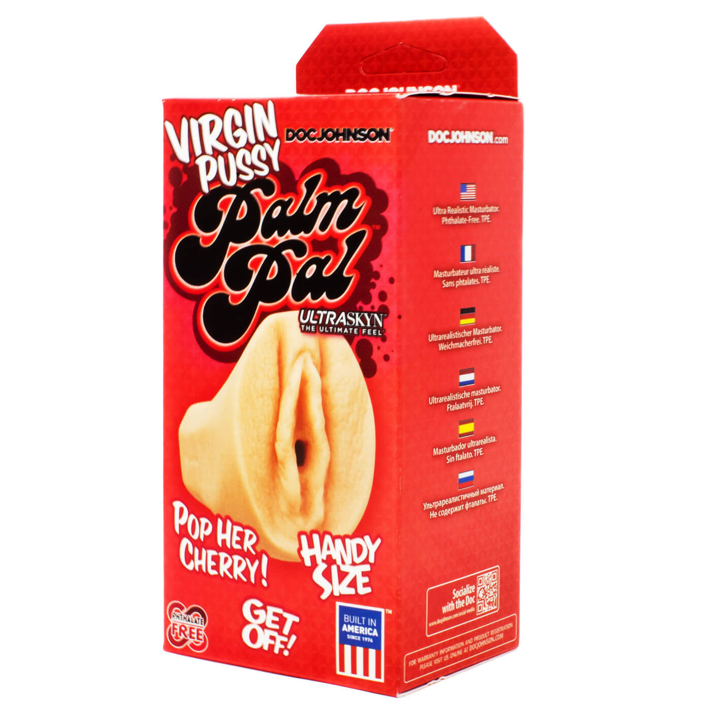 Doc Johnson UR3 Virgin Pocket Pussy Palm Pal