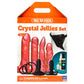 Vac U Lock Crystal Jellies Pink Set Unisex O-ring compatible Strap On Harness & Kits