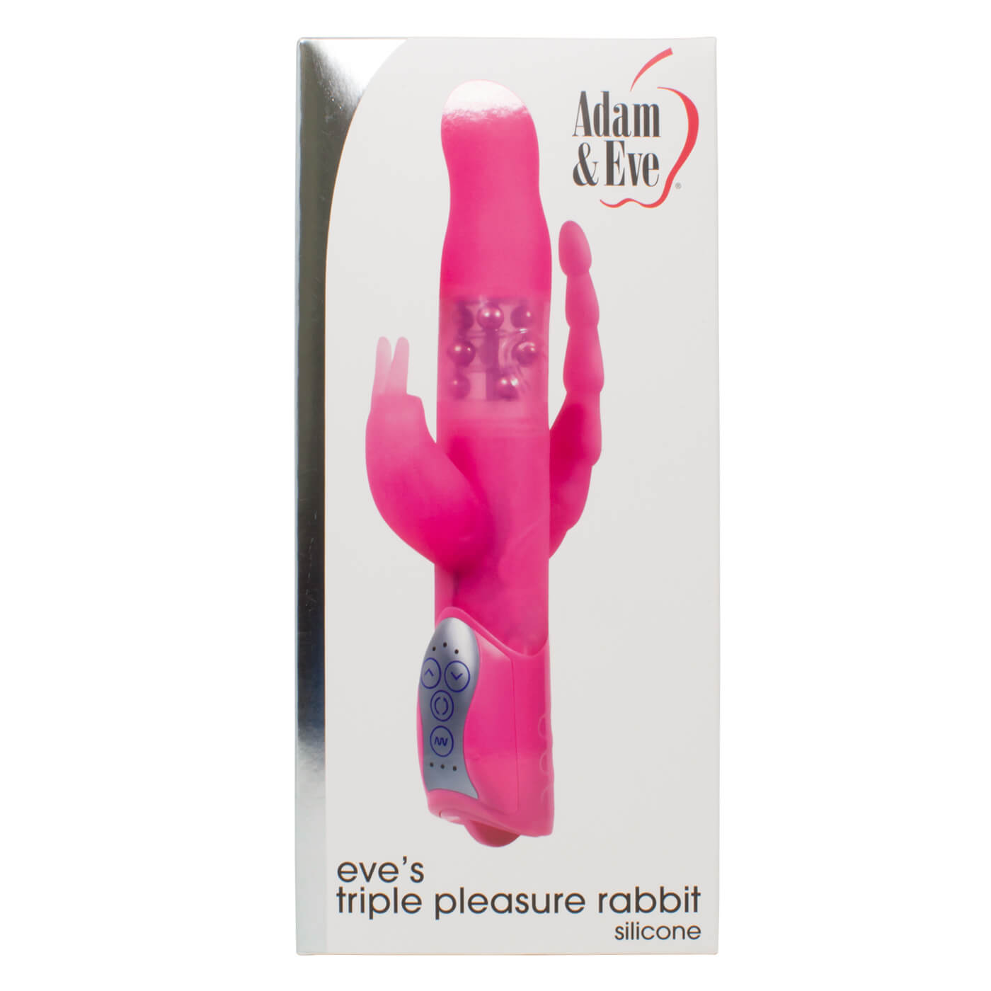 Eve's Triple Pleasure Silicone Rabbit Vibe
