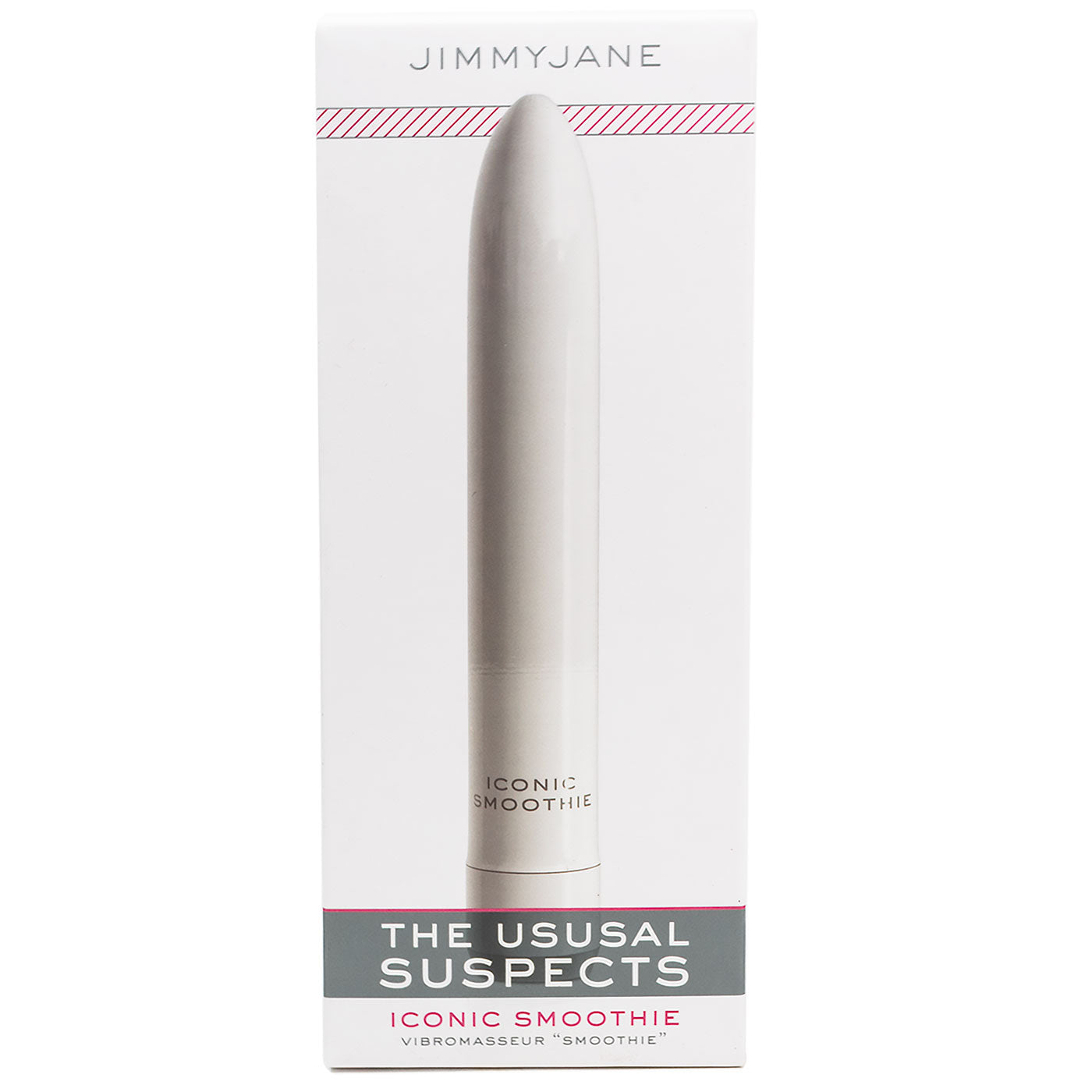 Jimmyjane Hypoallergenic Waterproof Iconic Smoothie Vibrator