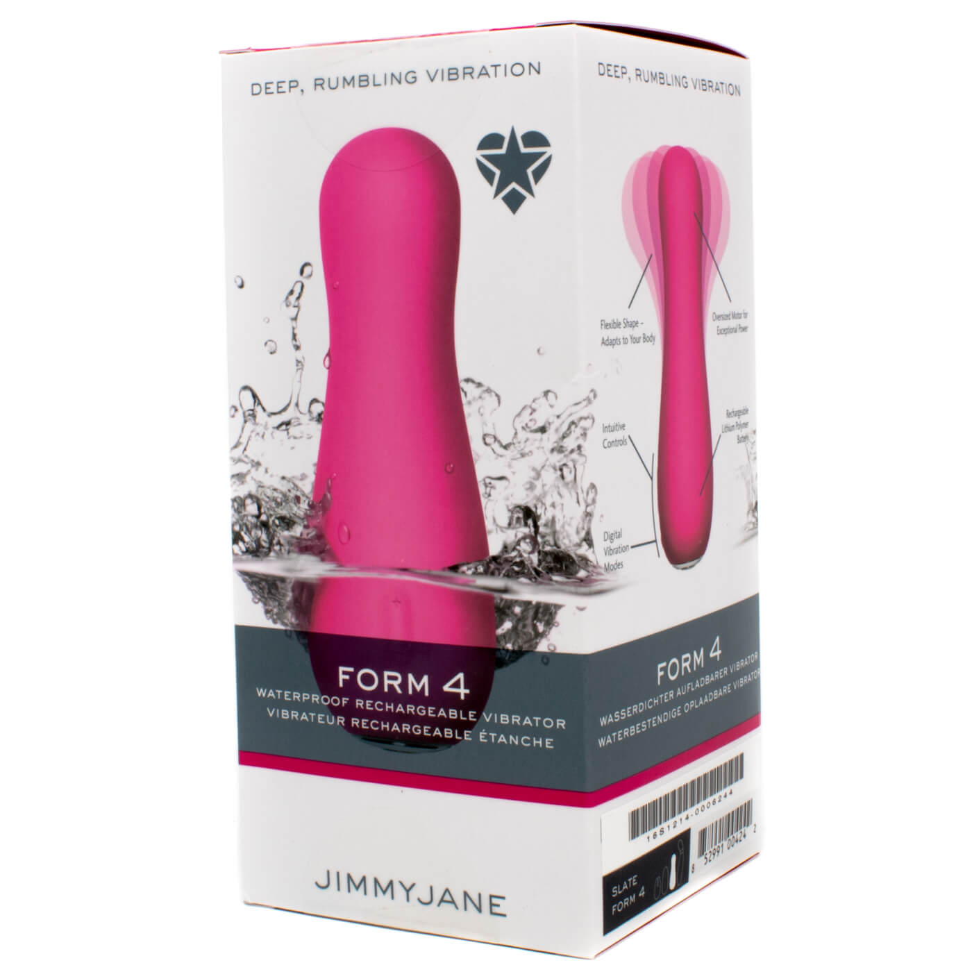 Jimmyjane FORM 4 Luxury Rechargeable Vibrator