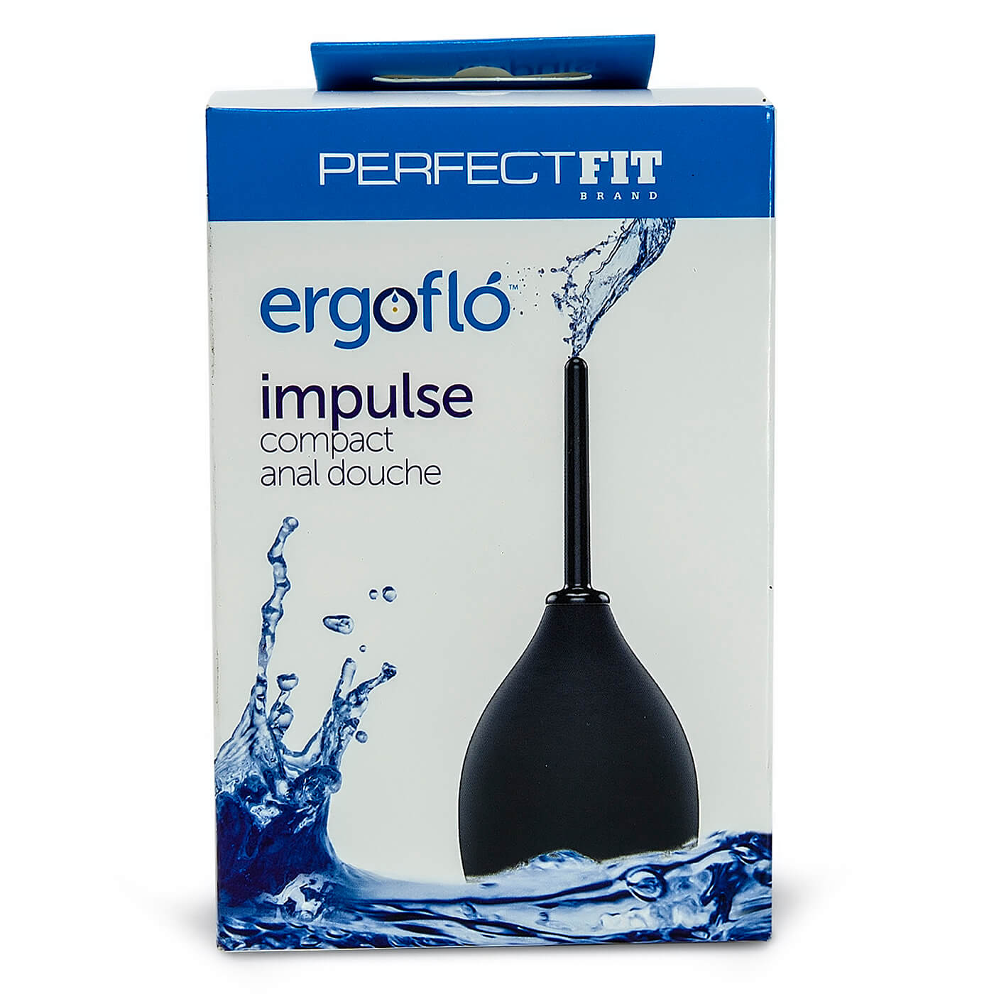 Ergoflo Impulse Water-Tight Leak-Proof Douche for Anal Hygiene