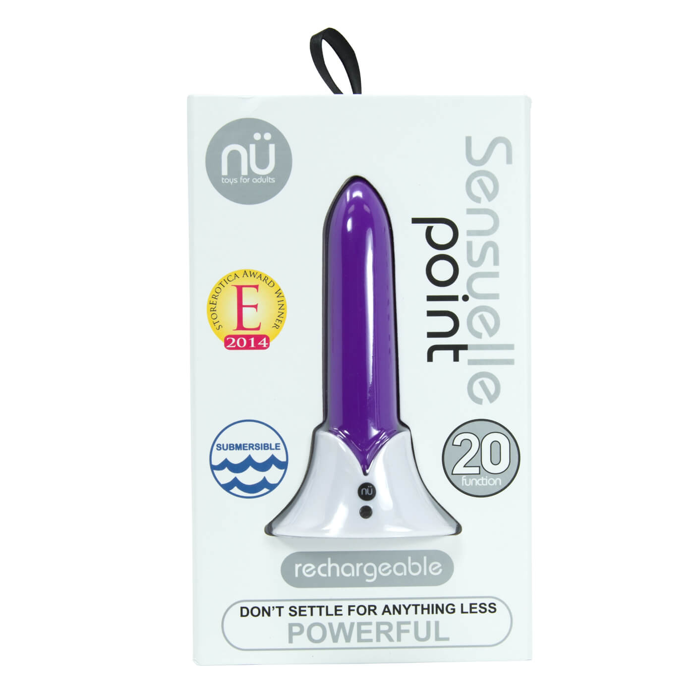 Sensuelle Point 20 Functions USB Rechargeable Powerful Remote Control Bullet Vibrator