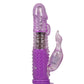 Double Delight 7 Function Rotating Beaded Realistic Rechargeable Rabbit Vibrator