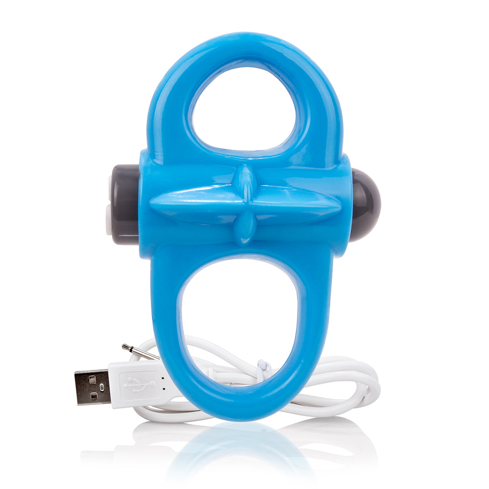 Screaming O Charged Yoga Ring 10 Function USB Rechargeable Vibrating Cock Ring