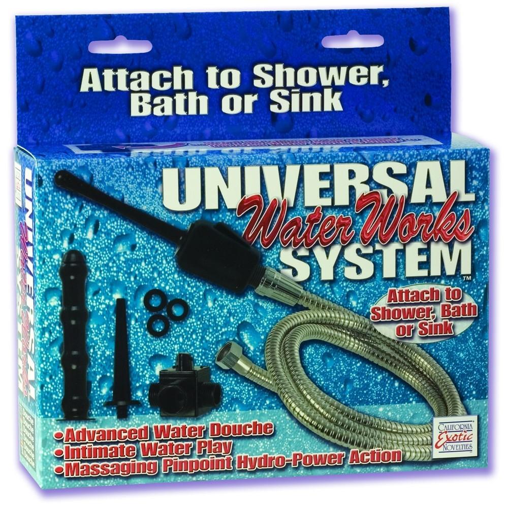 Universal Water Works Douche System by  California Exotics -  - 2