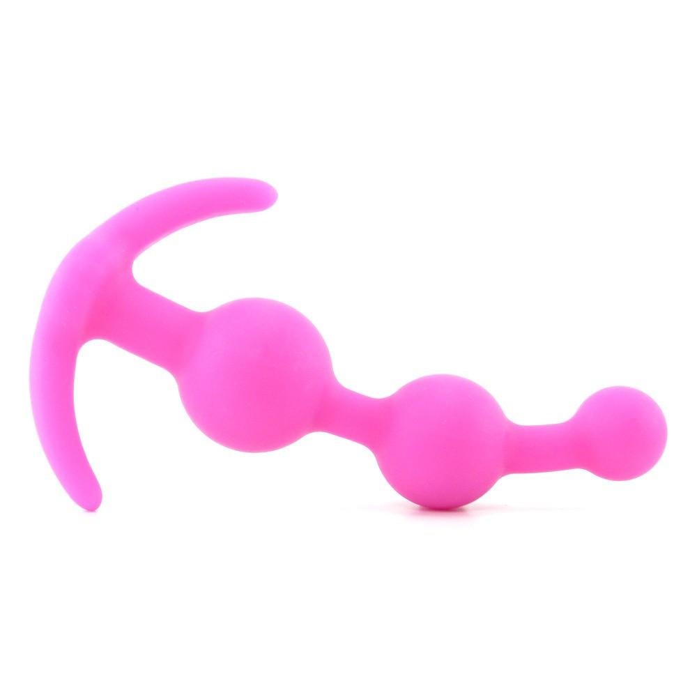Booty Call Beginner Friendly Silicone Anal Beads by  California Exotics -  - 9