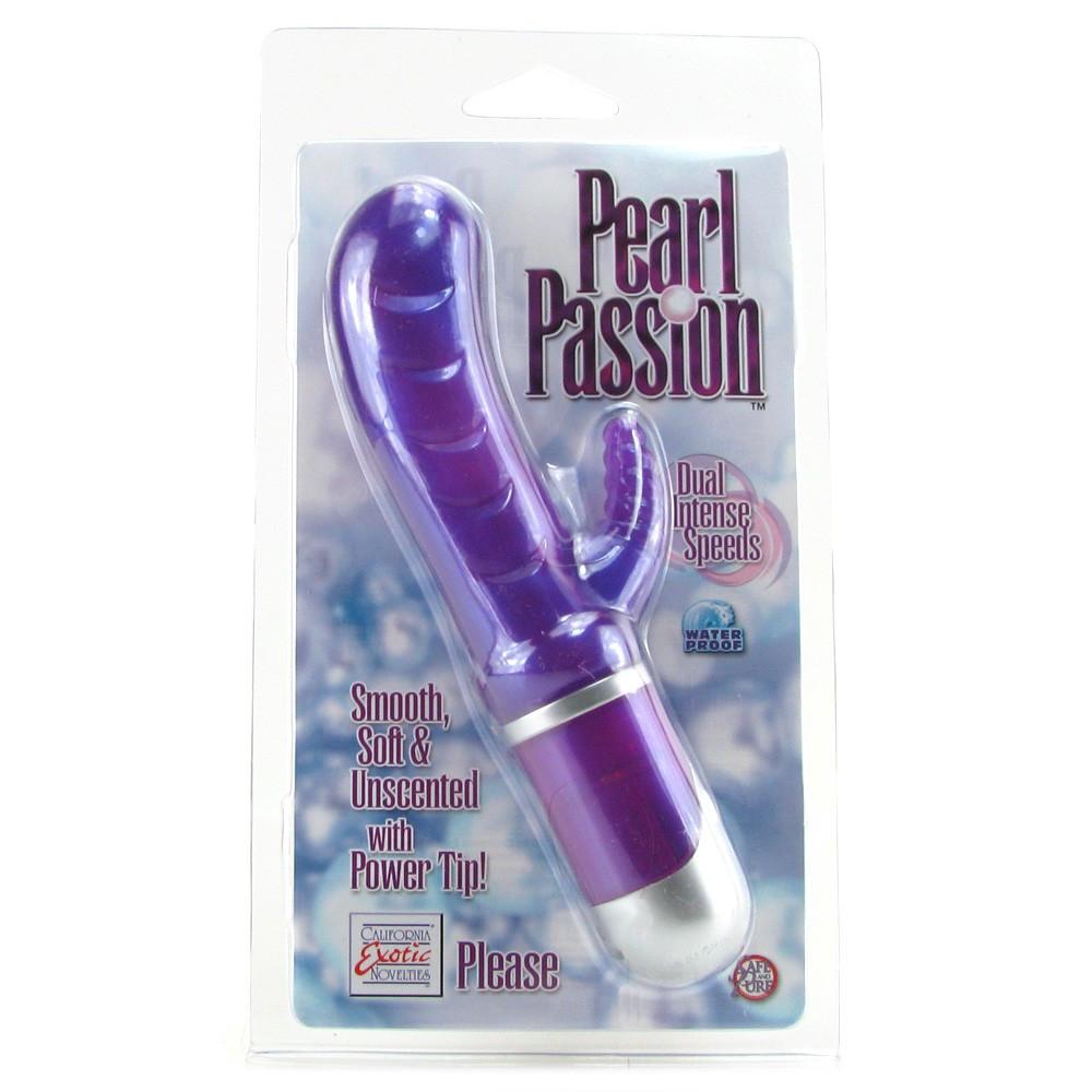Pearl Passion Please Dual Action Waterproof Rabbit Vibrator by  California Exotics -  - 5