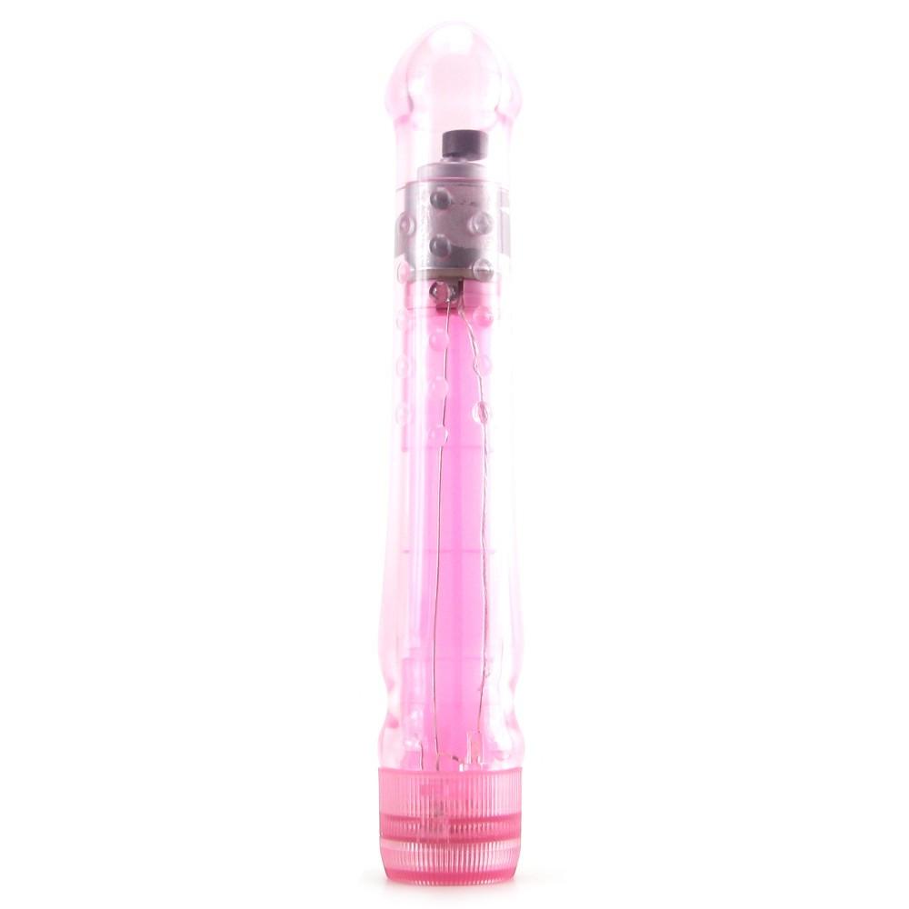 Lighted Shimmers LED Glider Powerful Waterproof Vibrator by  California Exotics -  - 1