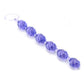 Swirl PVC Pleasure Beads With Retrieval Ring by  California Exotics -  - 8