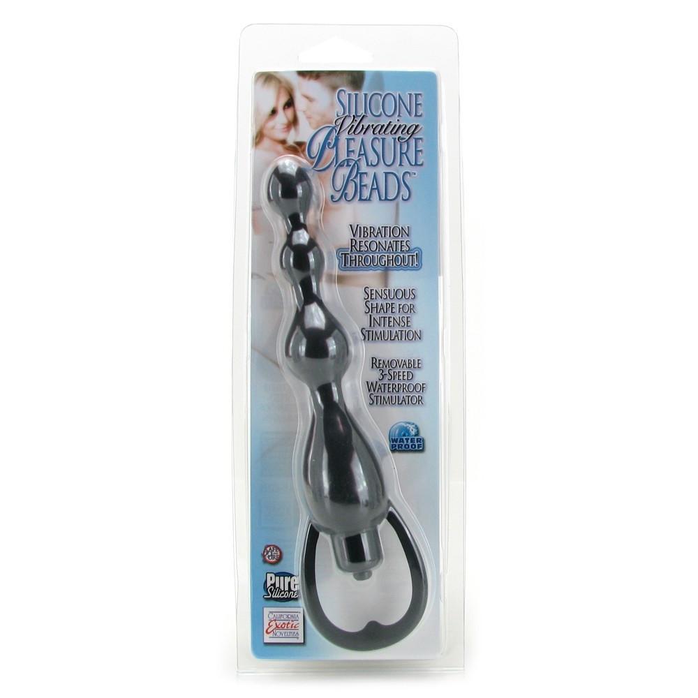 Silicone Pleasure Vibrating Anal Beads by  California Exotics -  - 4