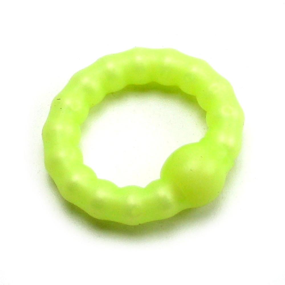 Prolong Beaded Cock Ring (Glow in the Dark!) by  California Exotics -  - 2
