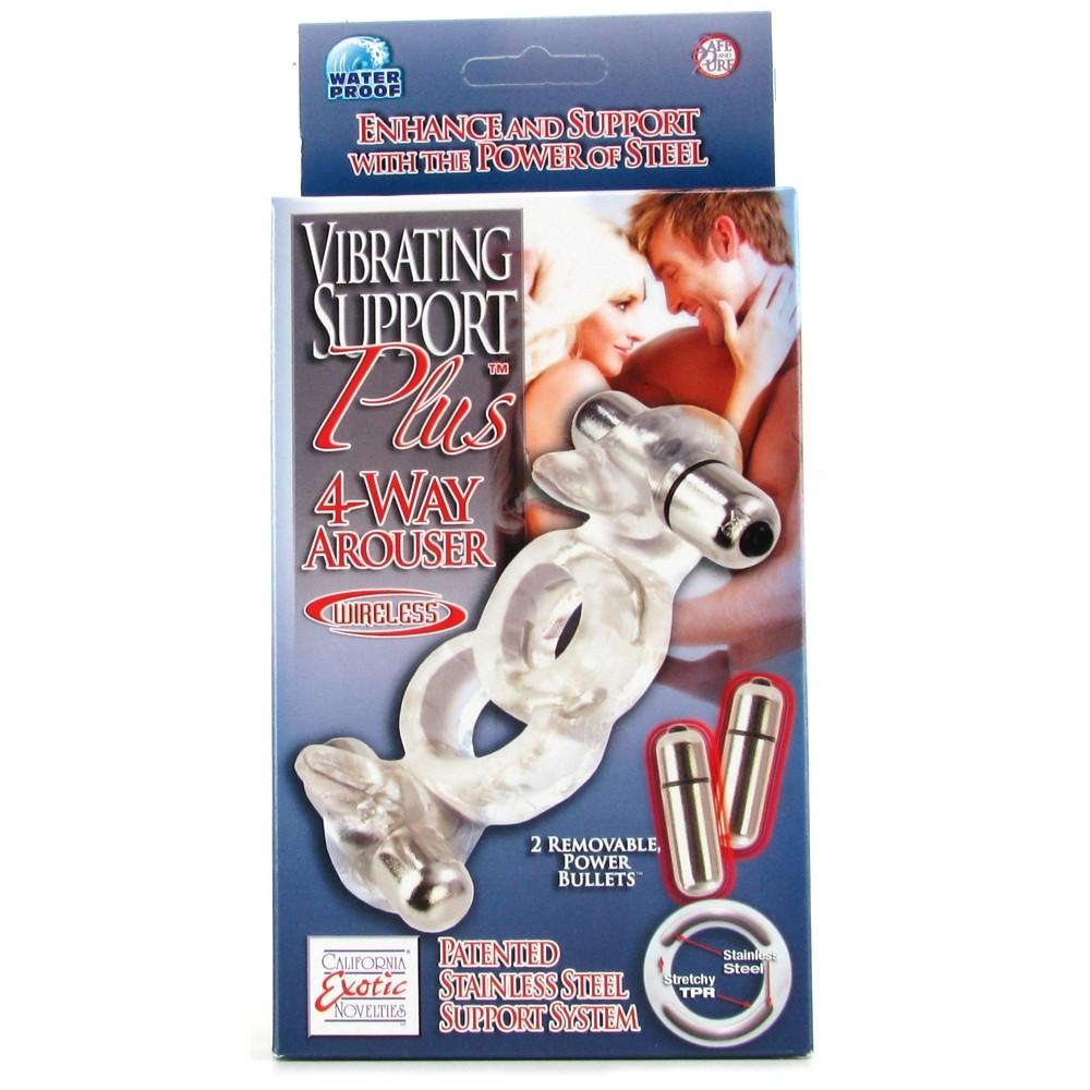 Vibrating Support Plus 4-Way Arouser by  California Exotics -  - 6