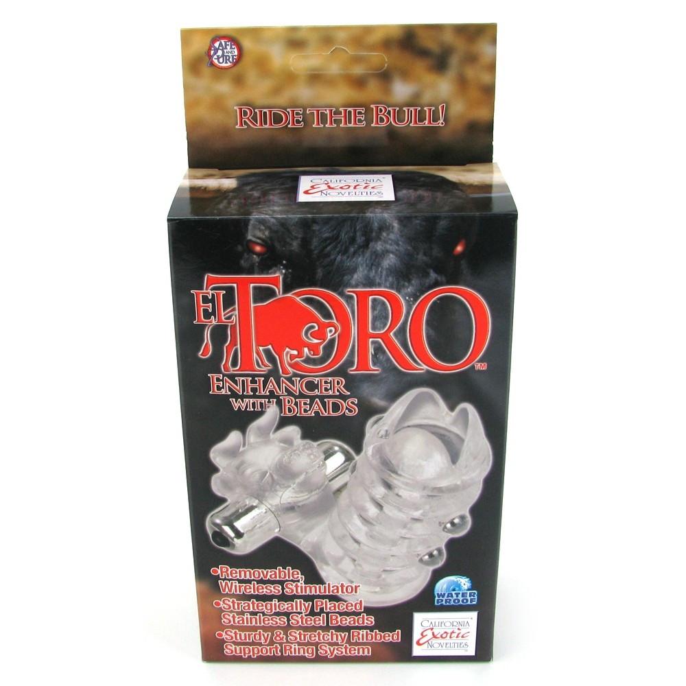 El Toro Beaded Enhancer Ring by  California Exotics -  - 6