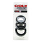 Colt 3 Ring Set by  California Exotics -  - 1