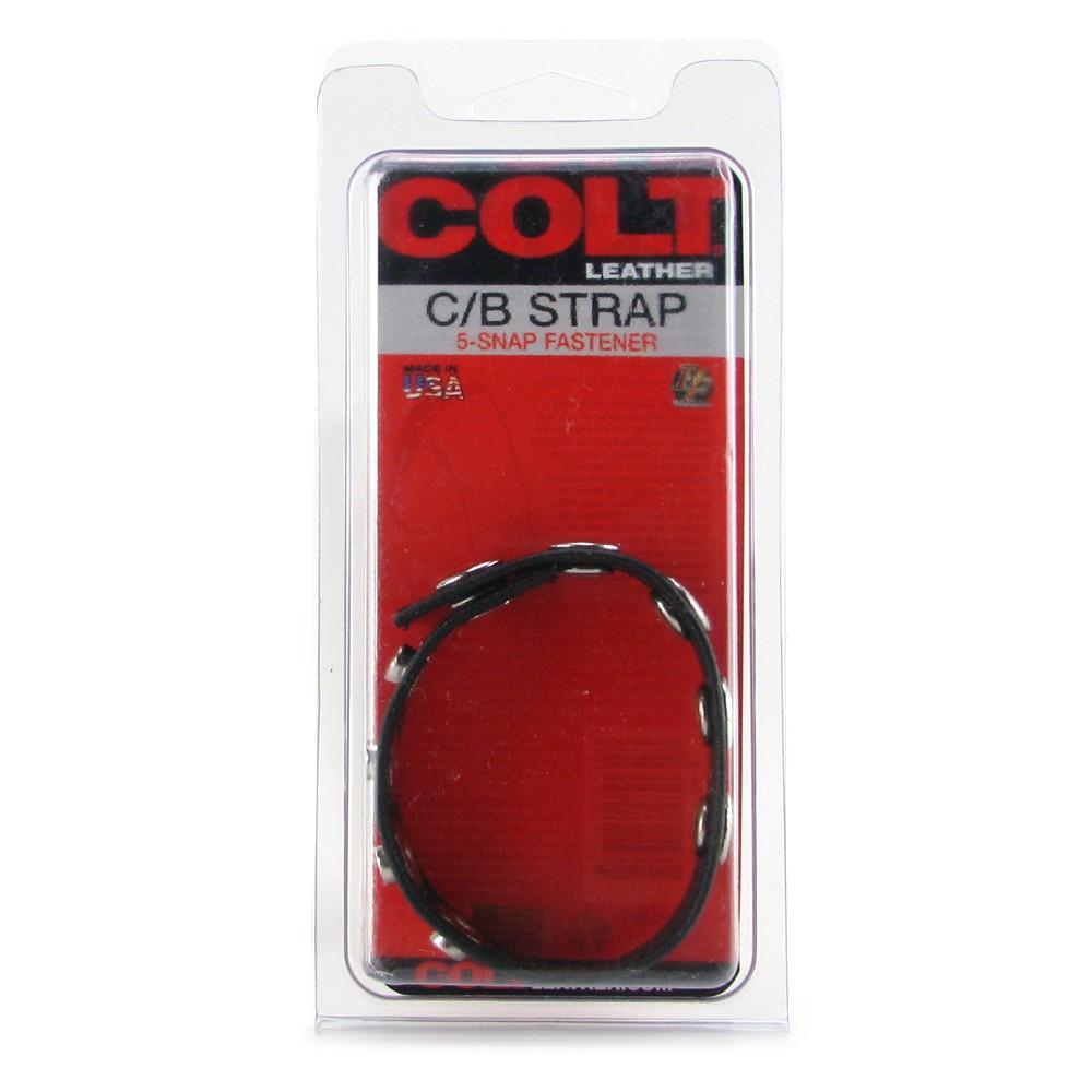 COLT 5 Snap Leather Cock Ring by  California Exotics -  - 6