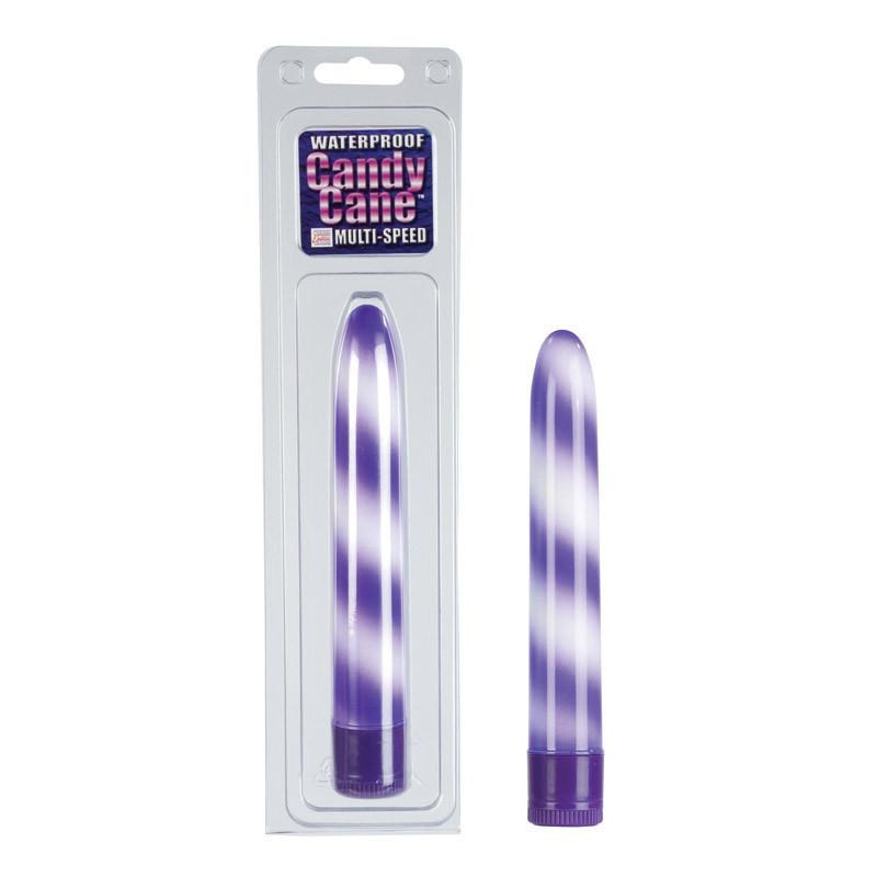 Candy Cane 6 Inch Waterproof Vibrator by  California Exotics -  - 1