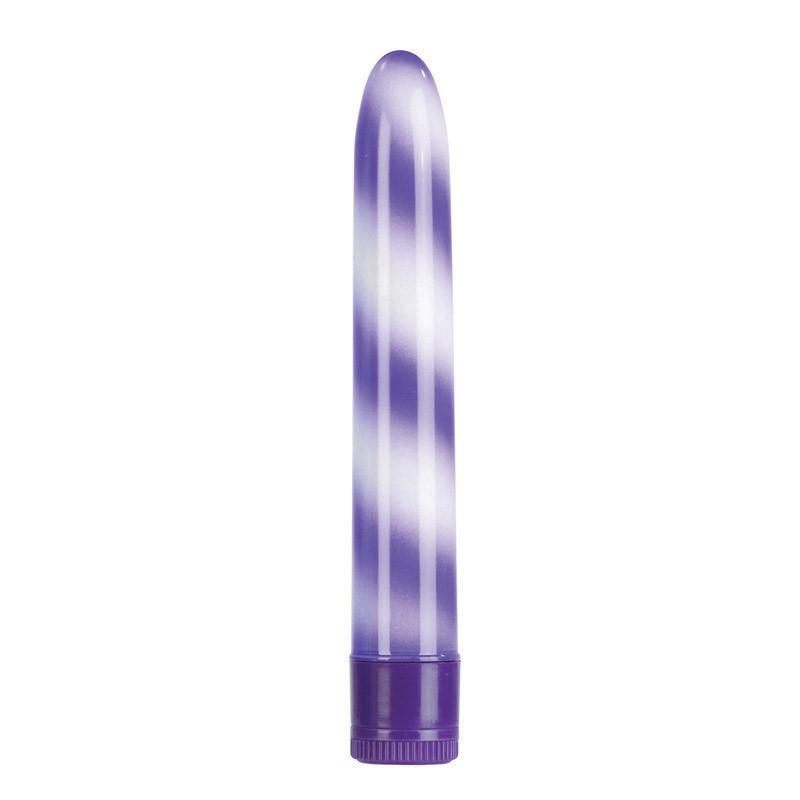 Candy Cane 6 Inch Waterproof Vibrator by  California Exotics -  - 2