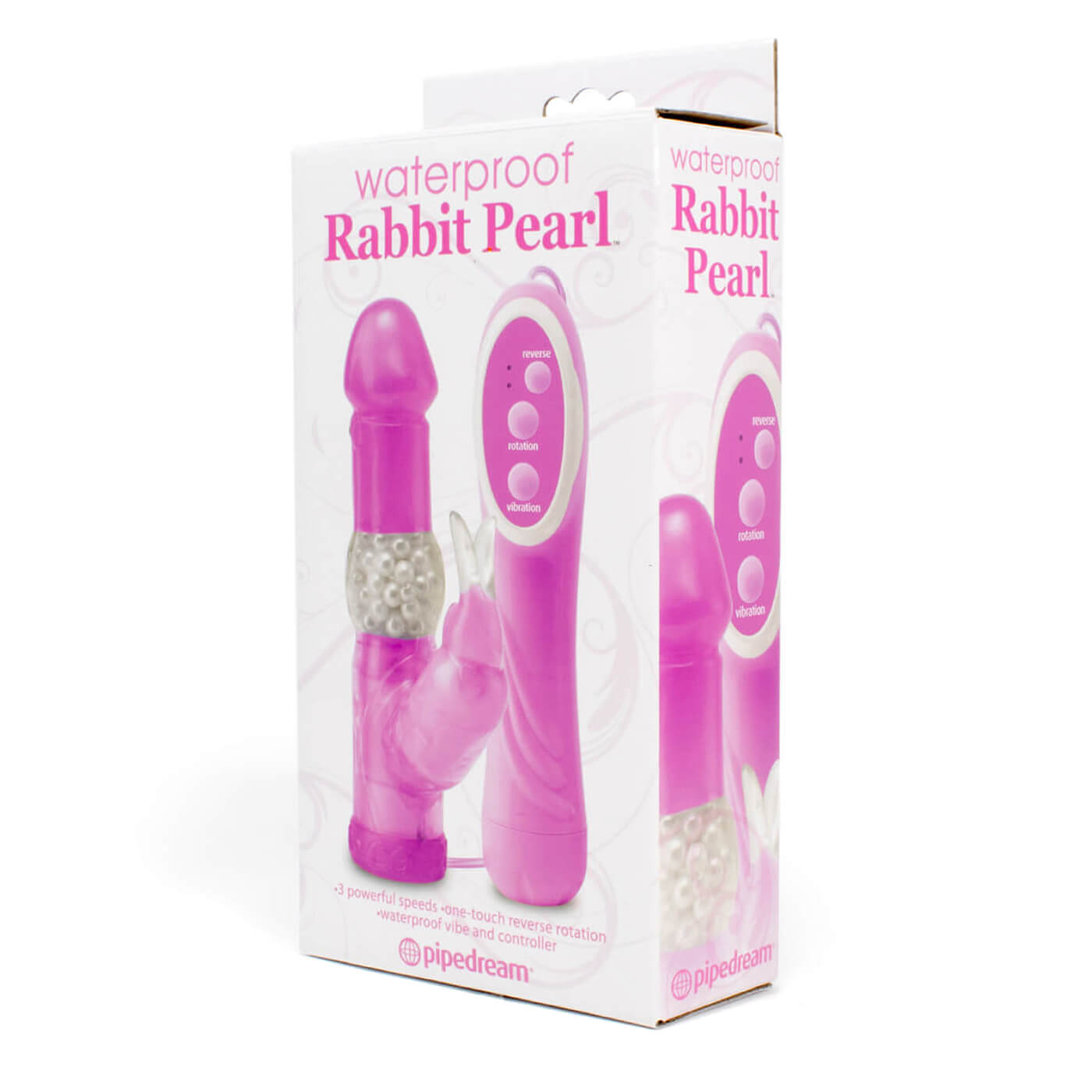Classic Remote Control Waterproof Rabbit Pearl Vibrator