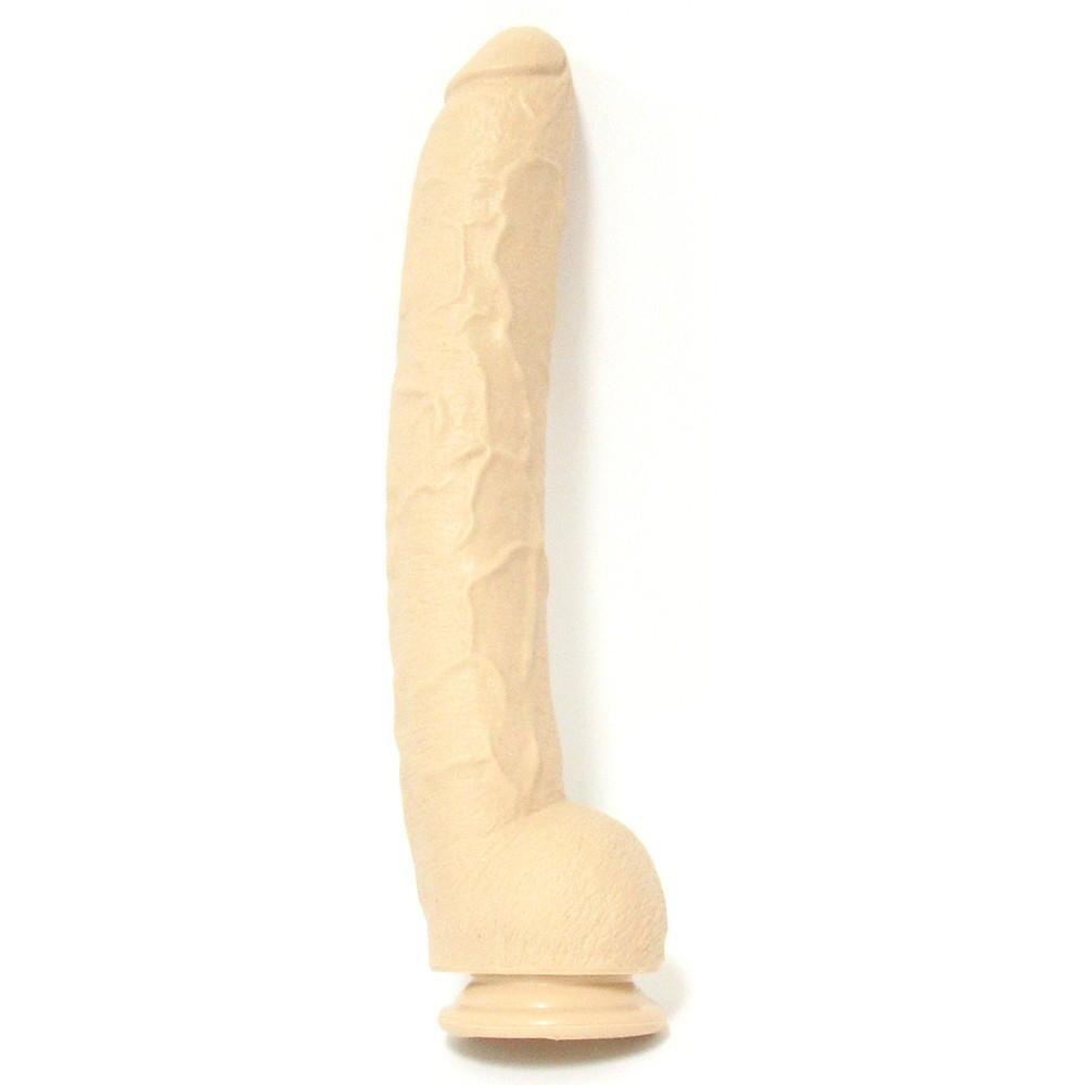 Dick Rambone White Realistic Large Cock in White by  Doc Johnson -  - 1