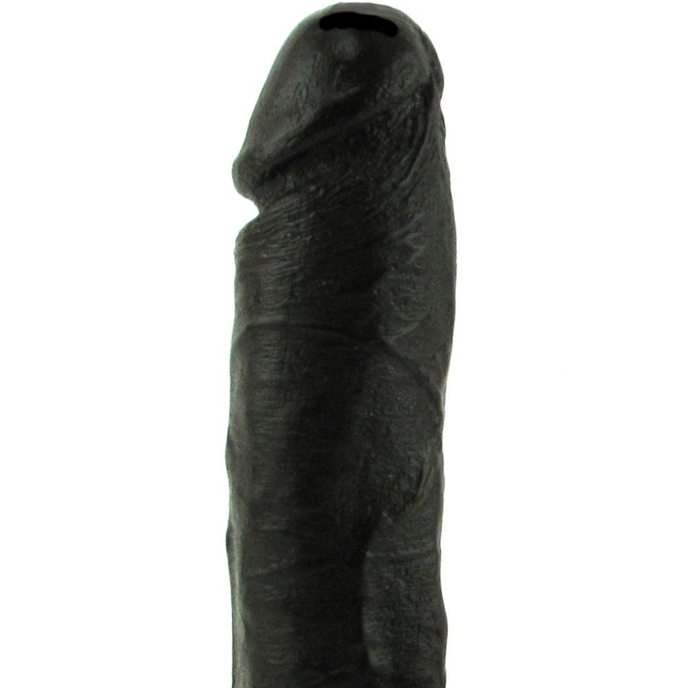 Realistic Cock 8 Inch in Black by  Doc Johnson -  - 2