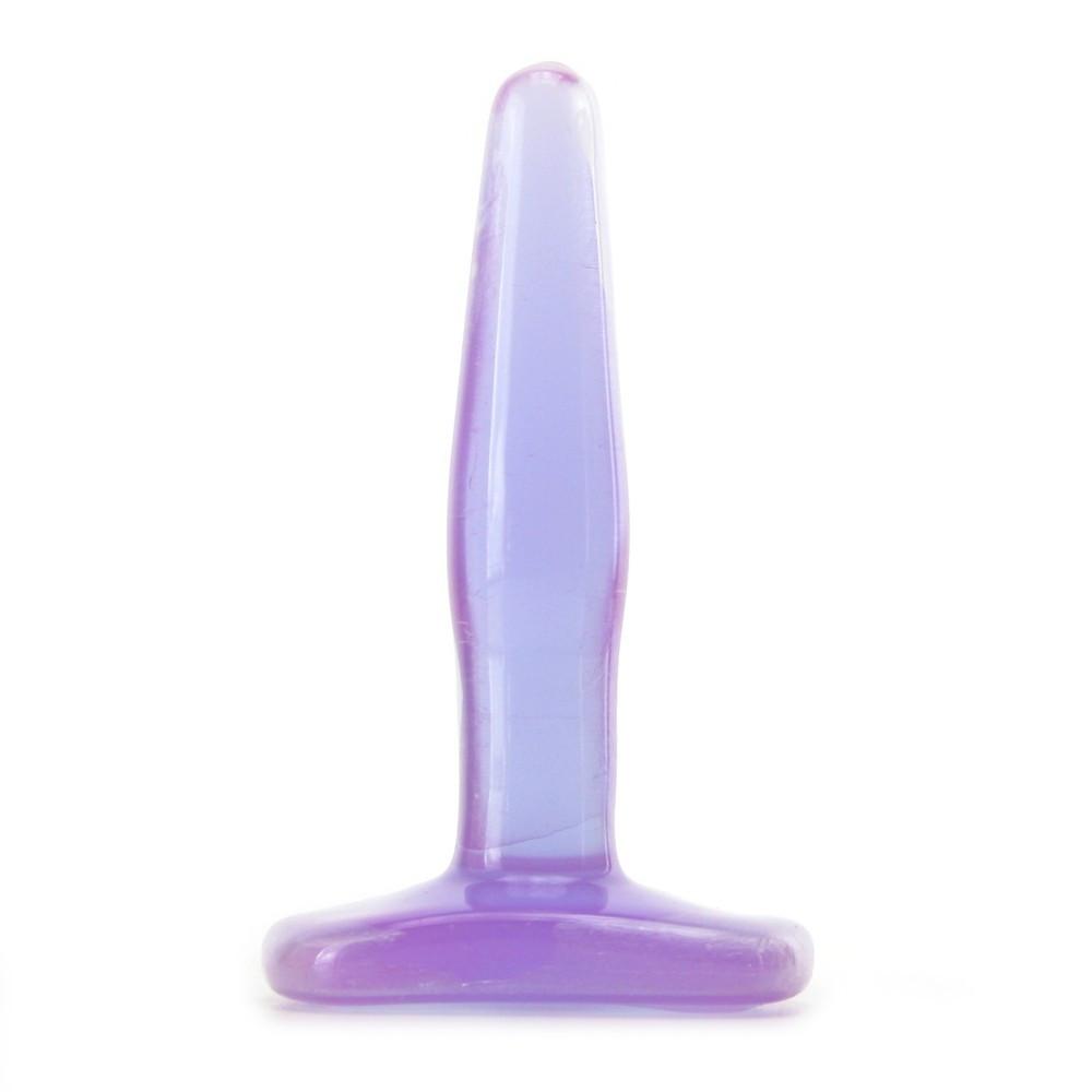 Crystal Jellies Small Butt Plug in Purple by  Doc Johnson -  - 1