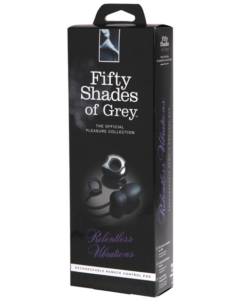 Fifty Shades of Grey Relentless Vibrations Remote Control Egg