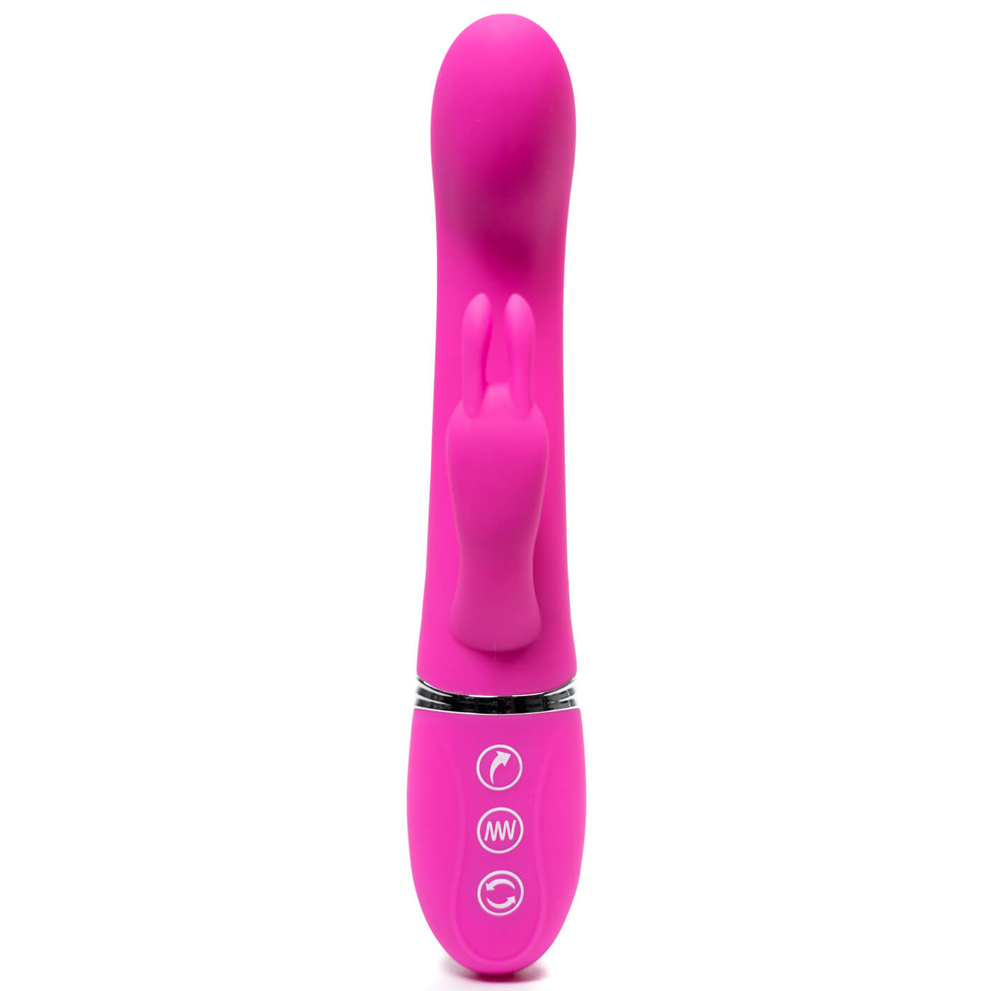 DUALITY 10 Function Rotating Rechargeable Dual Motor G-Spot Rabbit Vibrator