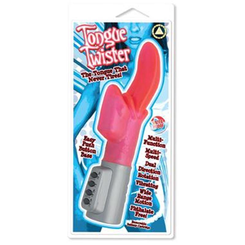 Tongue Twister Dual Action 3 Speed Rabbit Vibrator