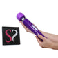PLAY 20 Speed Super Powerful Rechargeable Magic Wand Clitoral Vibrator