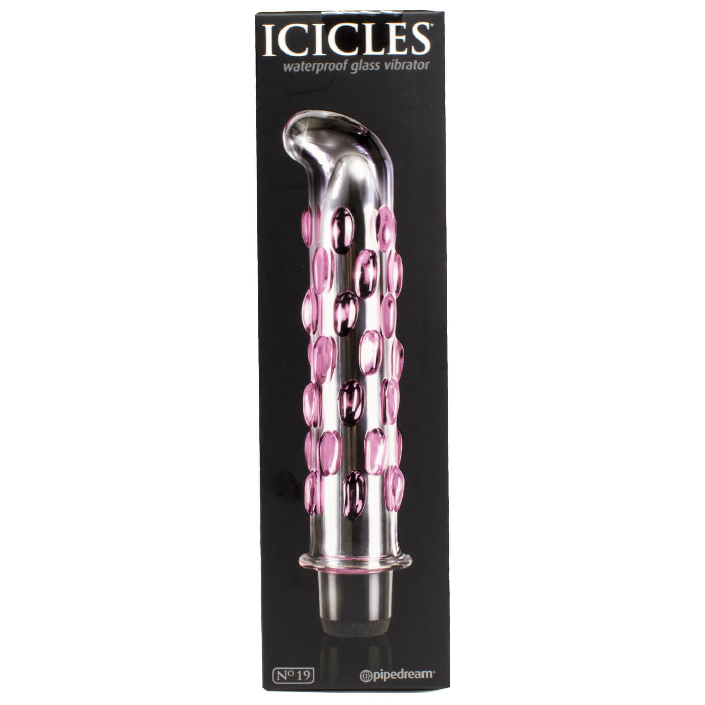 Icicles No. 19 Vibrating Glass Dildo