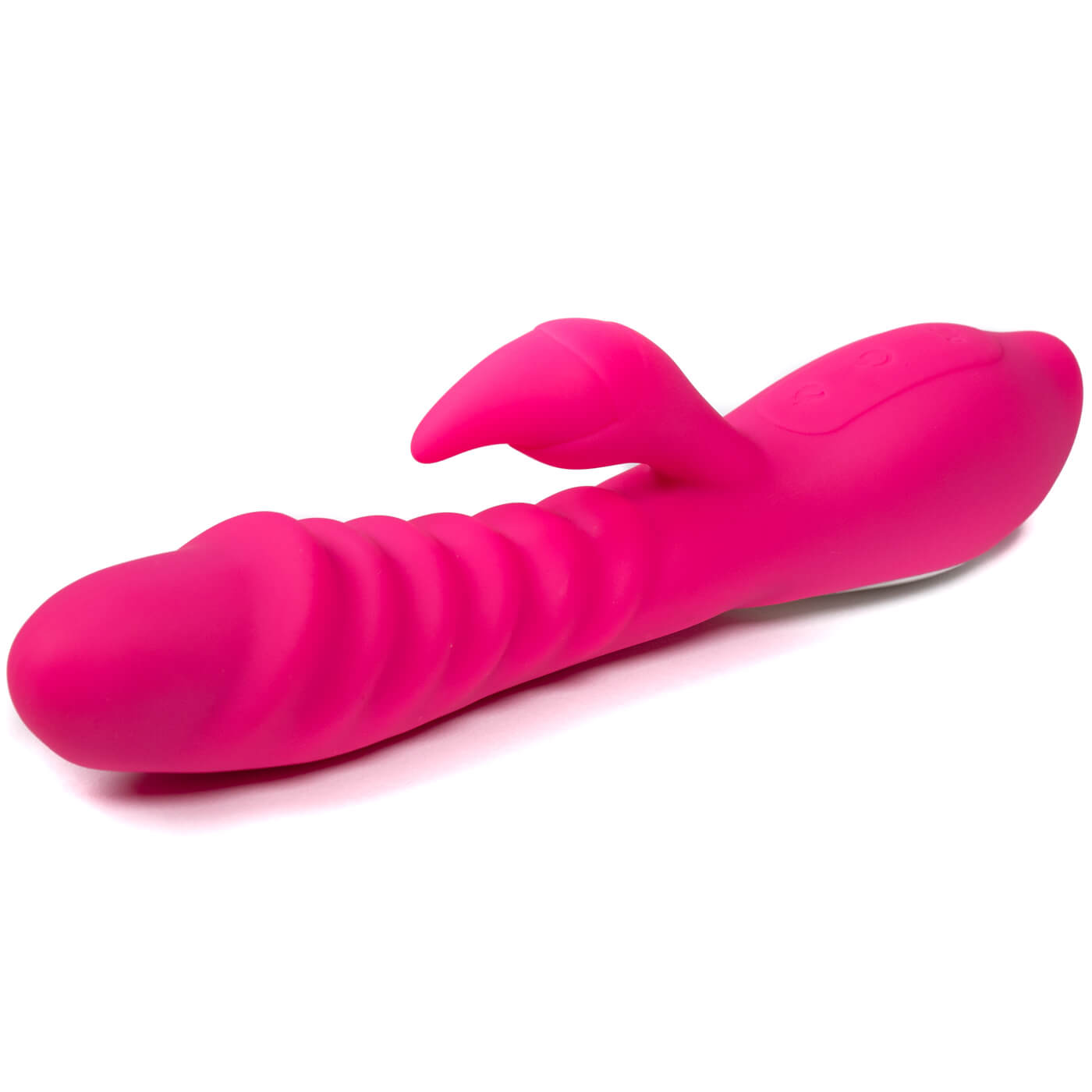 DUALITY 10 Mode Auto Warming Rechargeable Dual Motor Powerful Rabbit Vibrator
