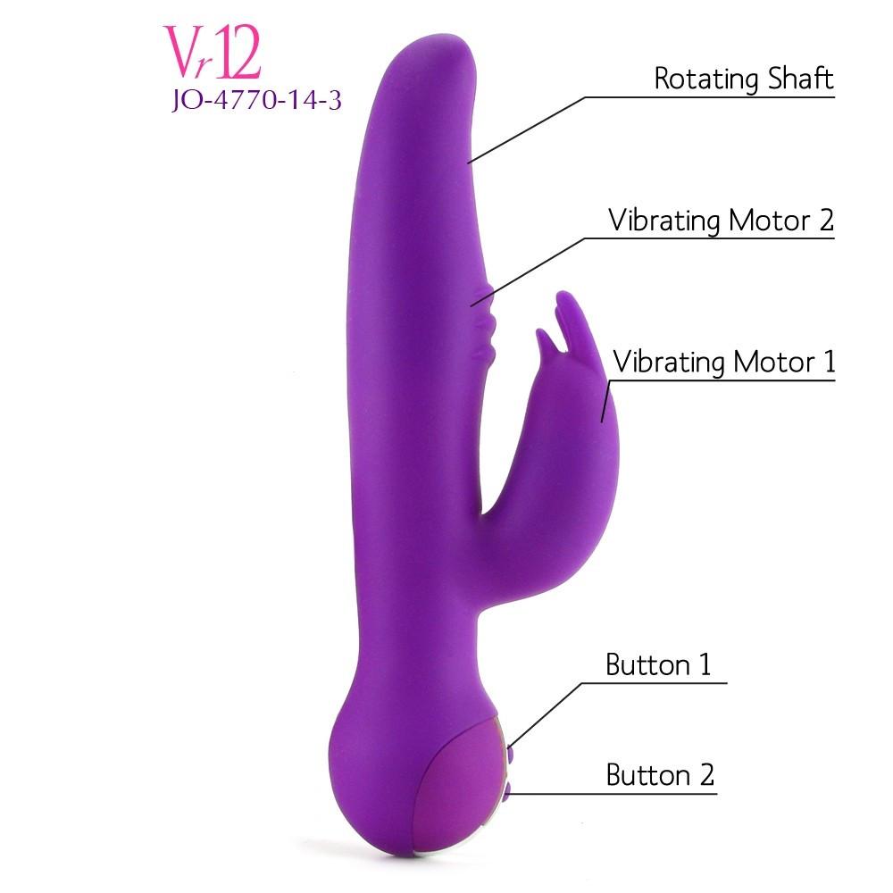 Jopen Vanity VR12 Dual Rabbit Luxury Massager by  Jopen -  - 4