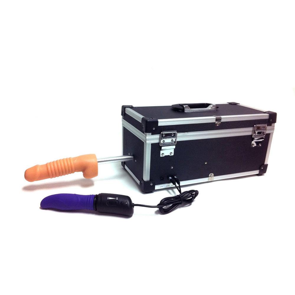 Heavy Duty Sex Machine Toolbox + 3 Attachments by  XR Brands -  - 1
