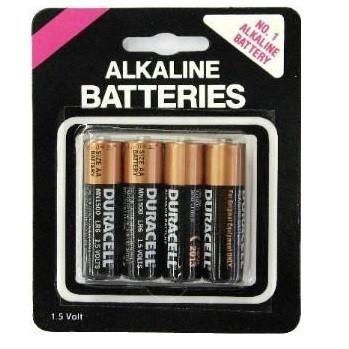 Duracell AA Batteries 4 Pack Carded by  Simpli - 